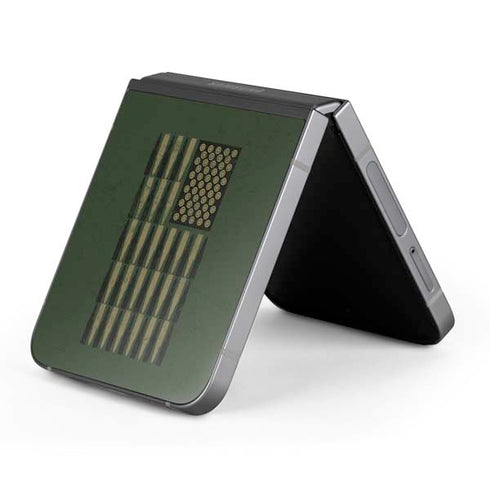 Bullet American Flag Galaxy Z Flip6 Skin
